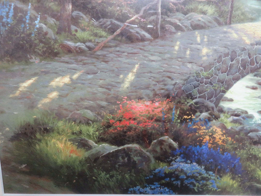 Thomas Kincaid "Bridge of Faith"  Print