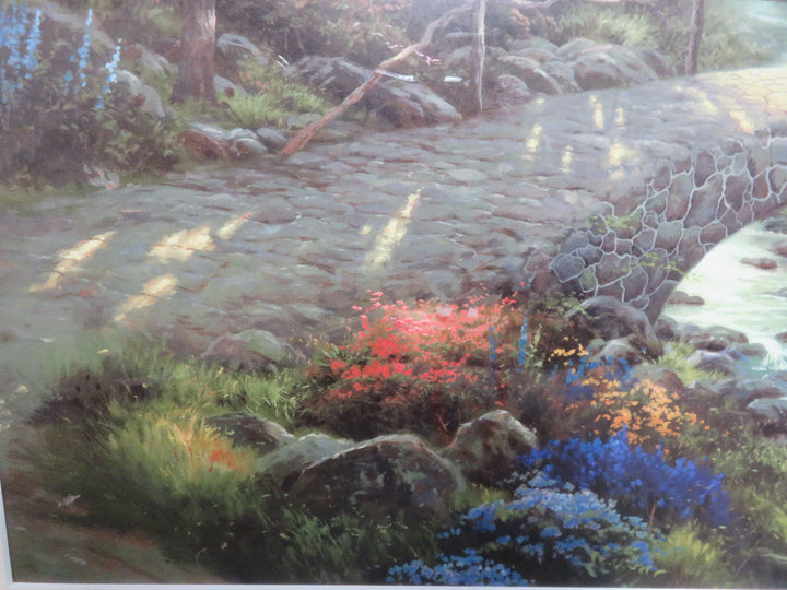 Thomas Kincaid "Bridge of Faith"  Print