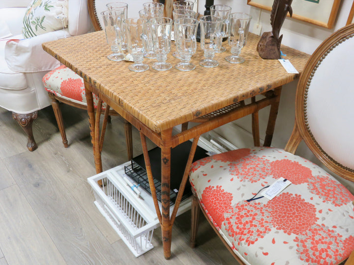 Wicker Occasional Table