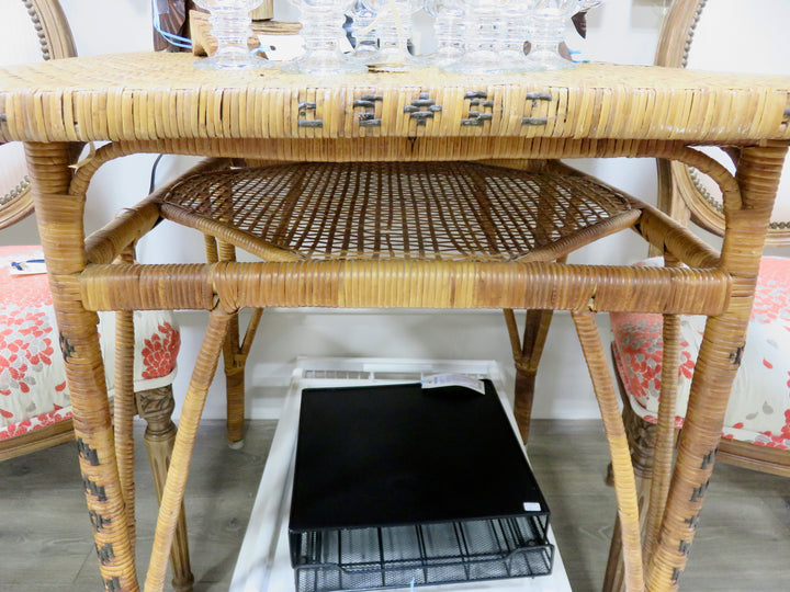 Wicker Occasional Table