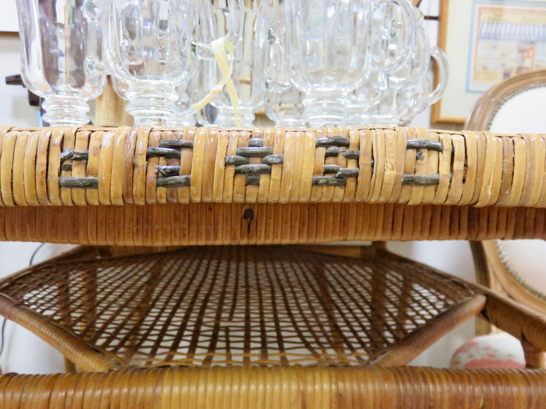 Wicker Occasional Table