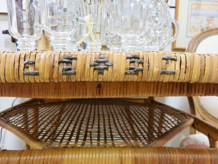 Wicker Occasional Table