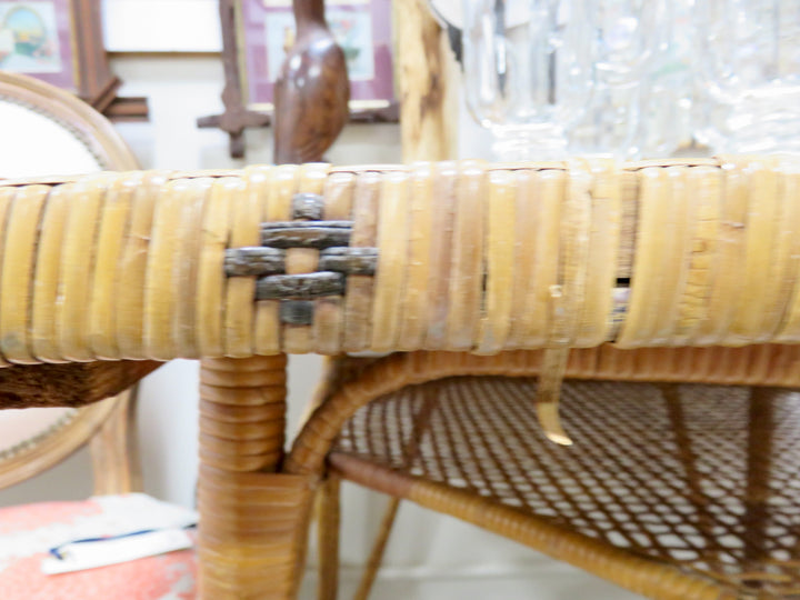 Wicker Occasional Table