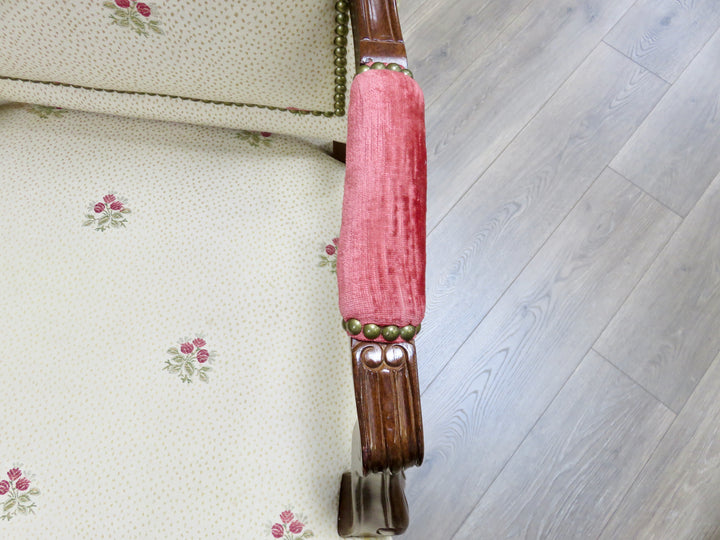 Lee Jofa Bergere Style Arm Chair