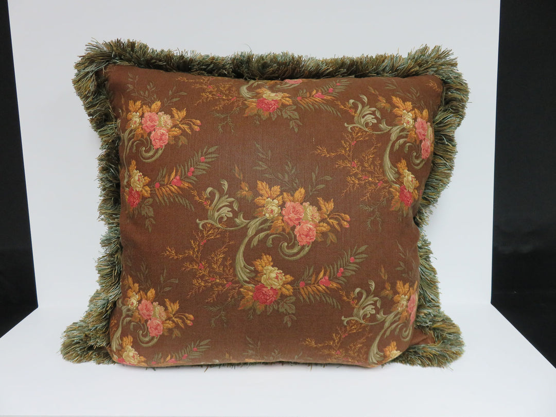 Fringed Throw Pillow