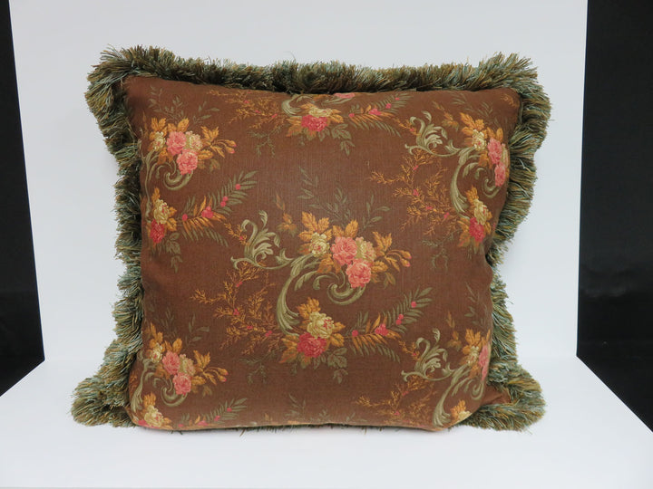 Fringed Throw Pillow