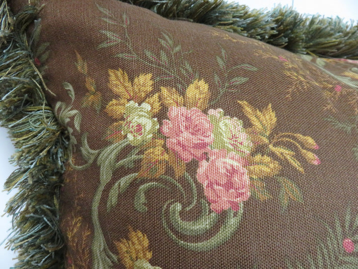 Fringed Throw Pillow