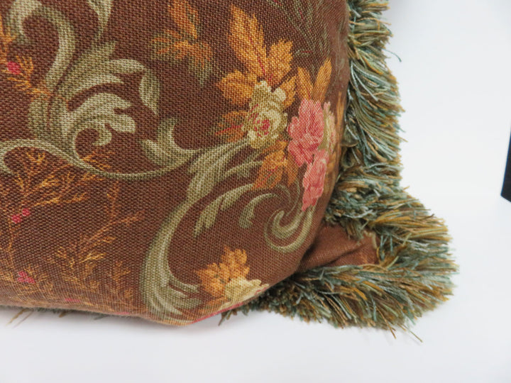 Fringed Throw Pillow