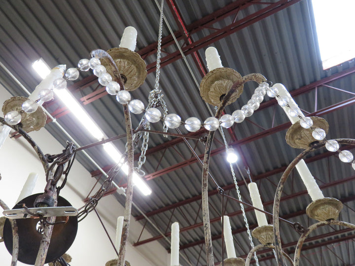 Niermann Weeks Italian Crystal Chandelier