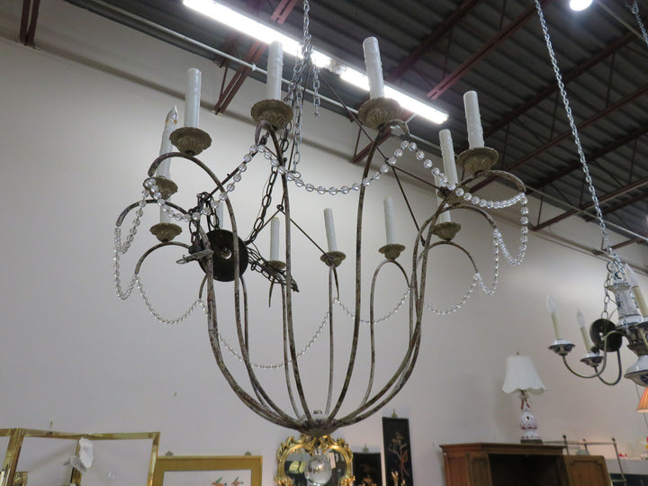 Niermann Weeks Italian Crystal Chandelier