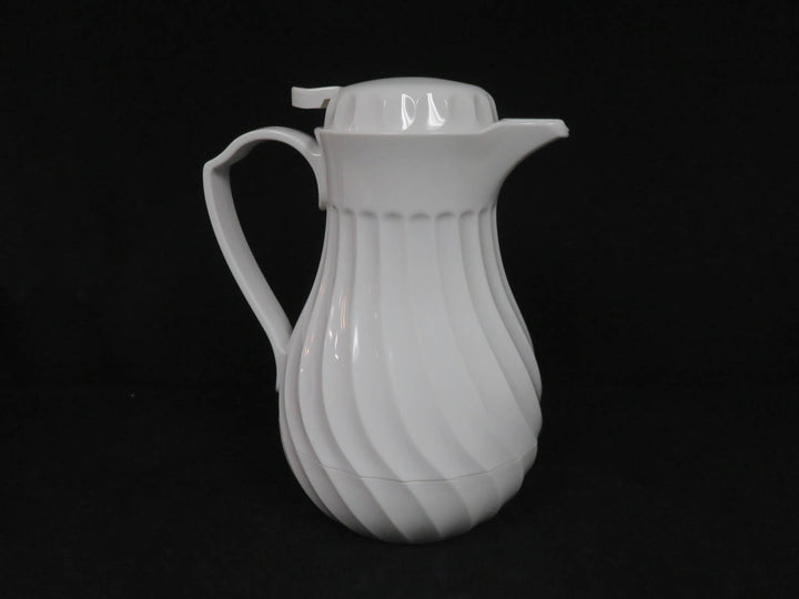 White Swirl Carafe