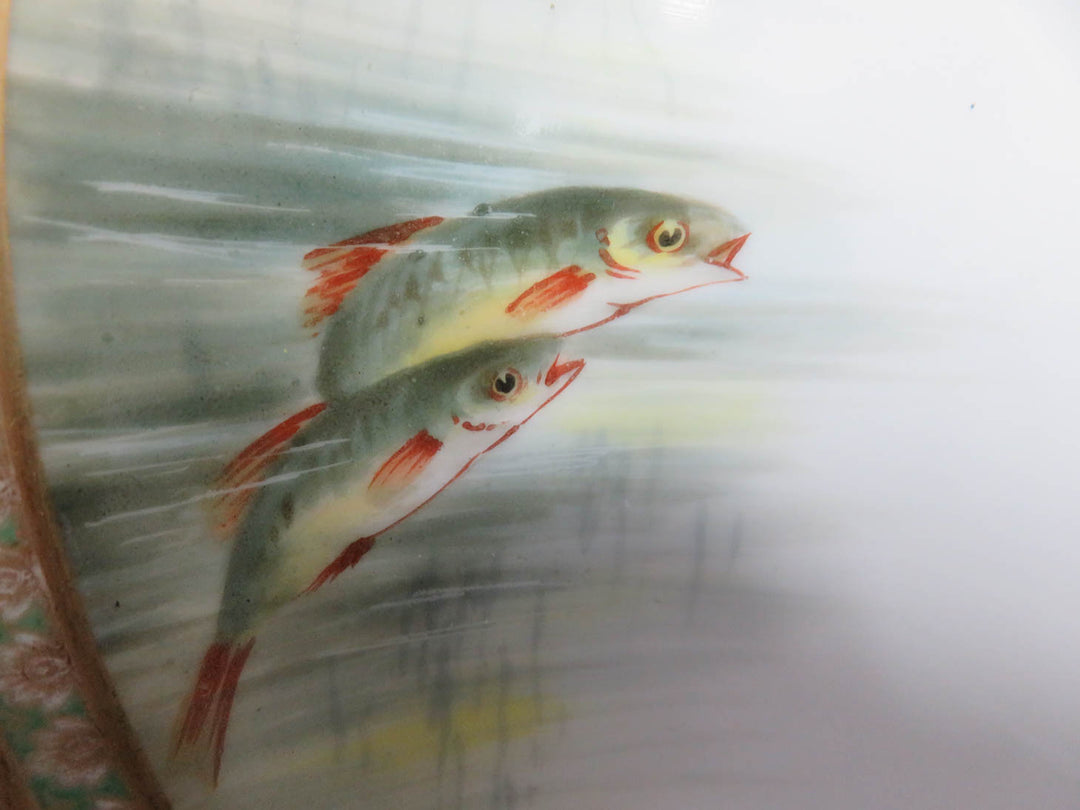 Limoges for Burley & Co. Fish Plates