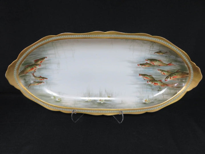 Limoges for Burley & Co. Fish Platter