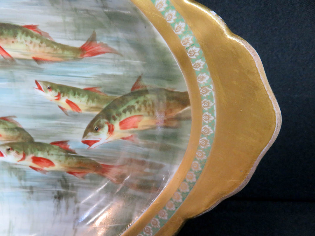Limoges for Burley & Co. Fish Platter