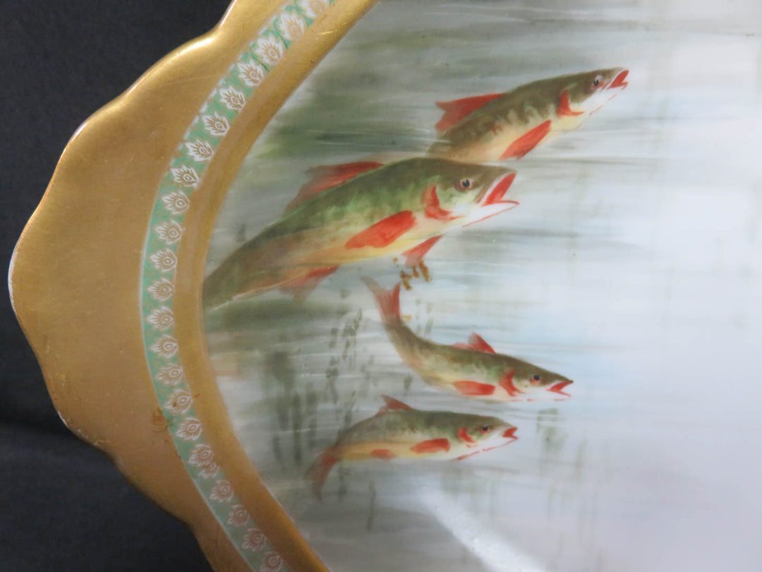 Limoges for Burley & Co. Fish Platter