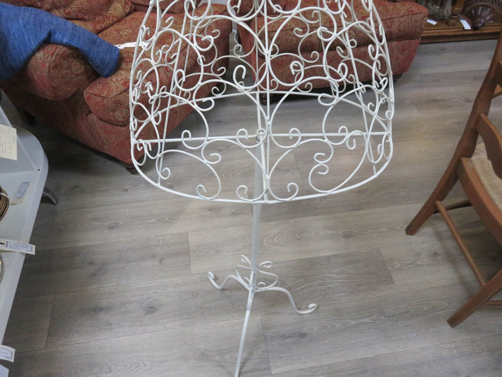 White Metal Dress Stand