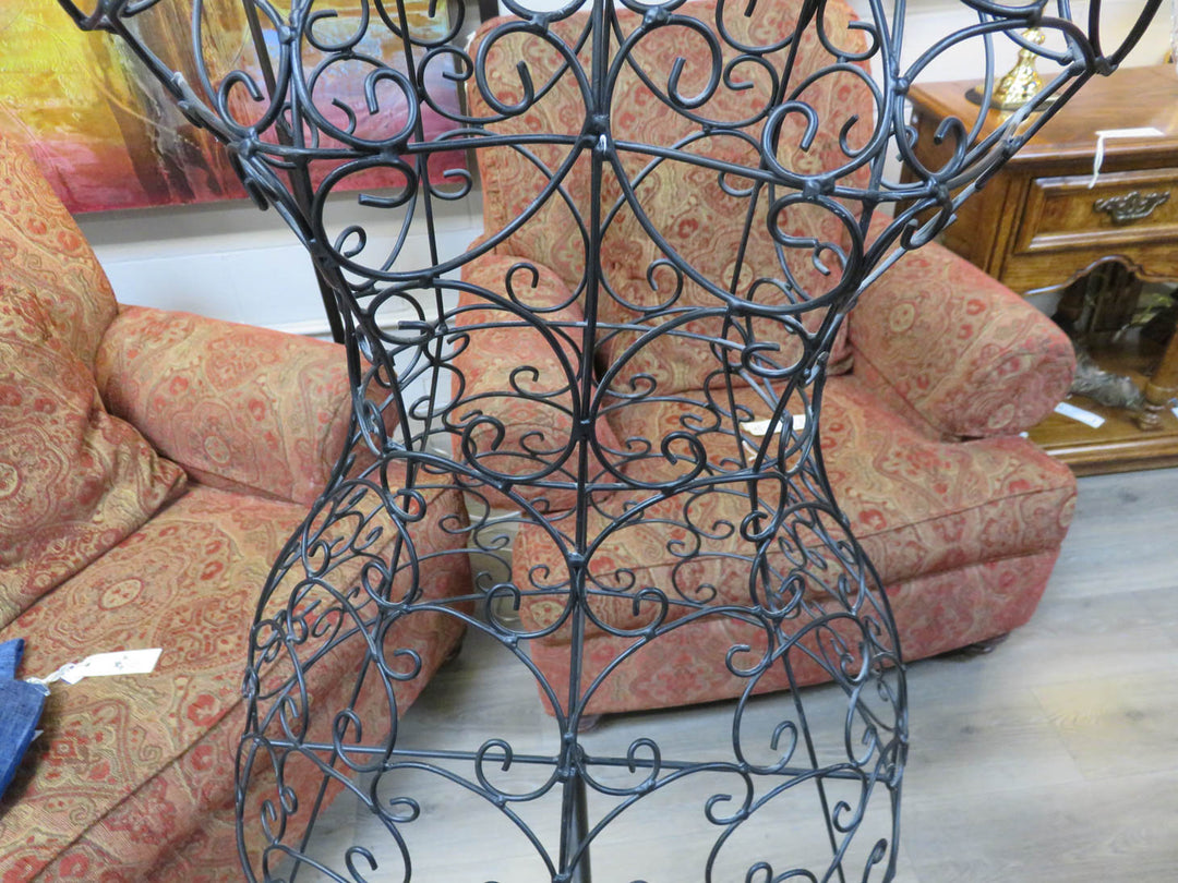 Black Metal Dress Stand