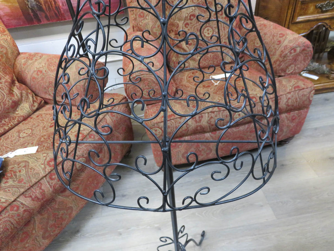 Black Metal Dress Stand