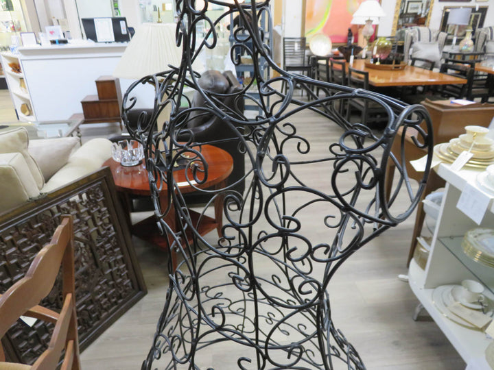 Black Metal Dress Stand