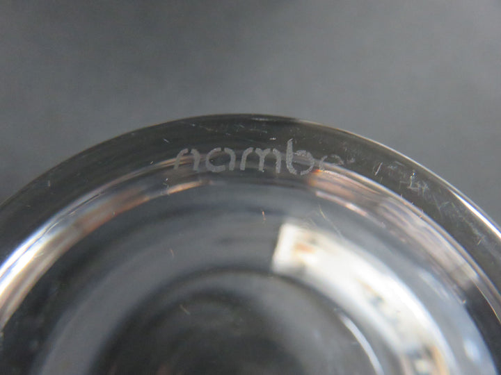 Nambe Crystal Bowl