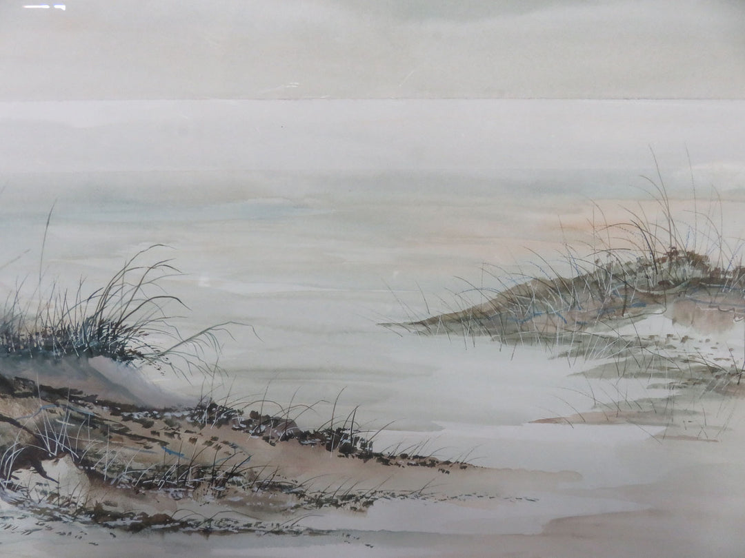 Sand Dunes Watercolor Painting - Original