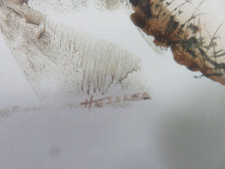 Sand Dunes Watercolor Painting - Original