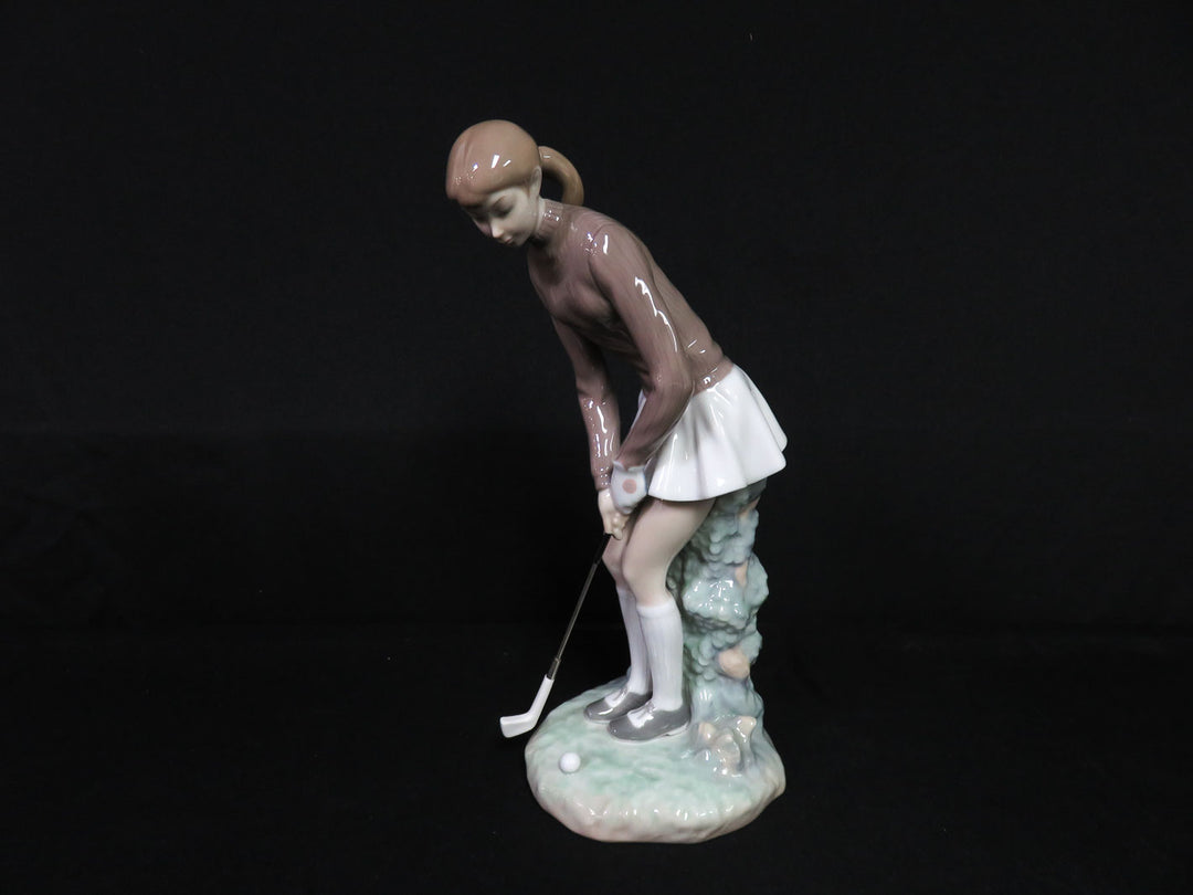 Lladró Golfer Figurine