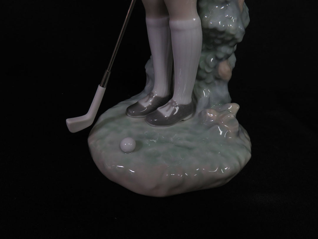Lladró Golfer Figurine