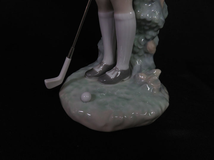 Lladró Golfer Figurine