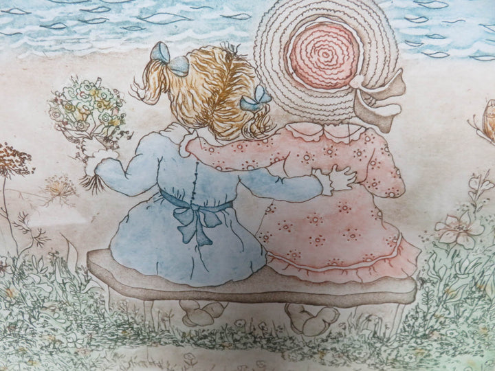 Friends at the Seashore Print