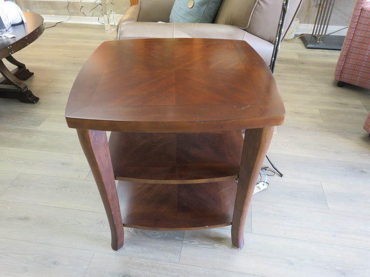 Parquet Top End Table
