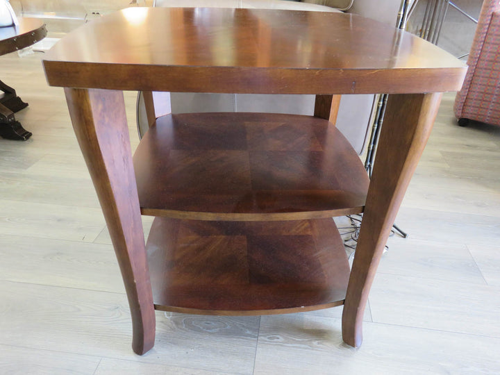 Parquet Top End Table