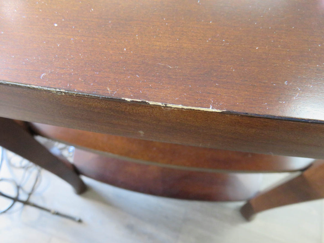 Parquet Top End Table