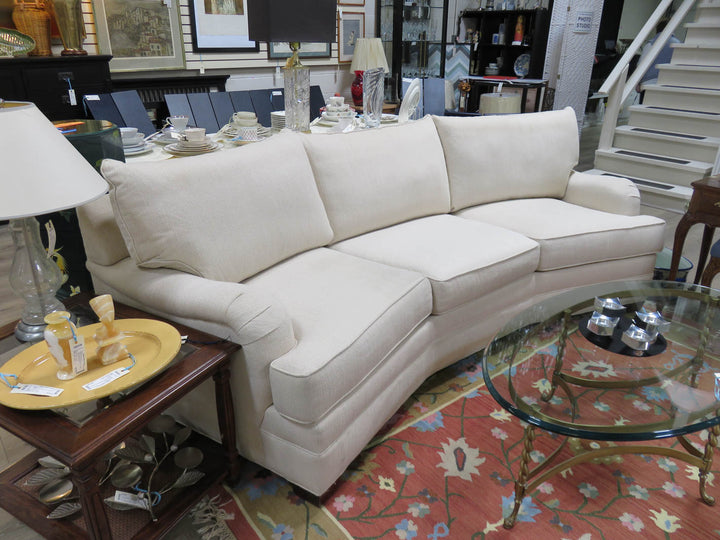 Walter E. Smithe Curved Sofa