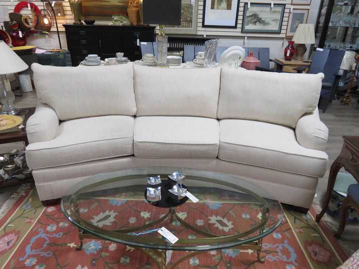 Walter E. Smithe Curved Sofa