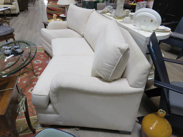 Walter E. Smithe Curved Sofa