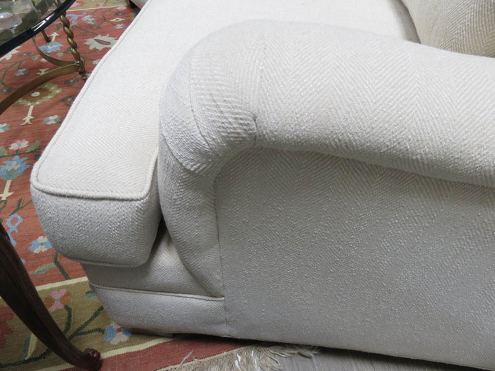 Walter E. Smithe Curved Sofa