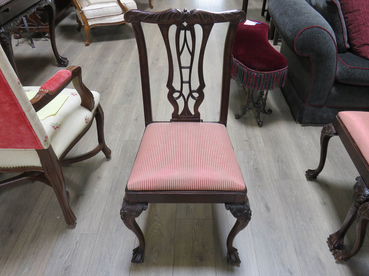 Four Chippendale Style Dining Chairs