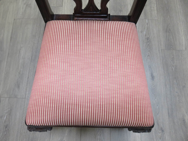 Four Chippendale Style Dining Chairs