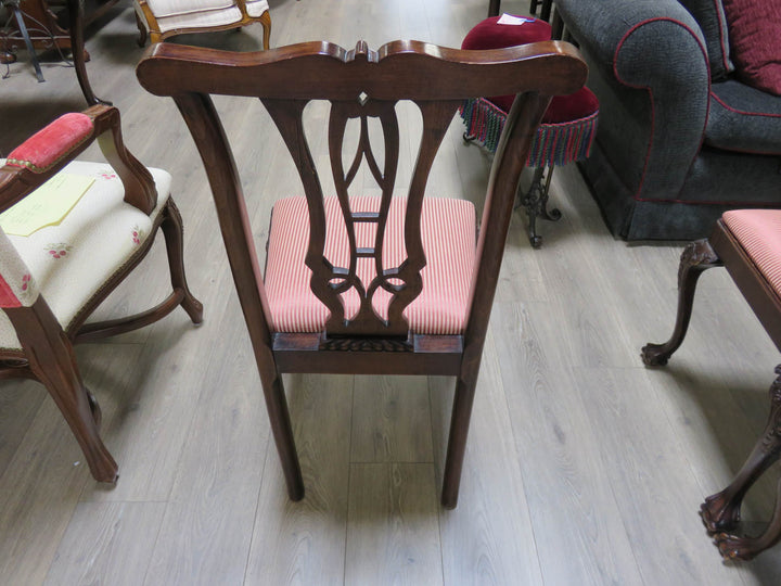 Four Chippendale Style Dining Chairs