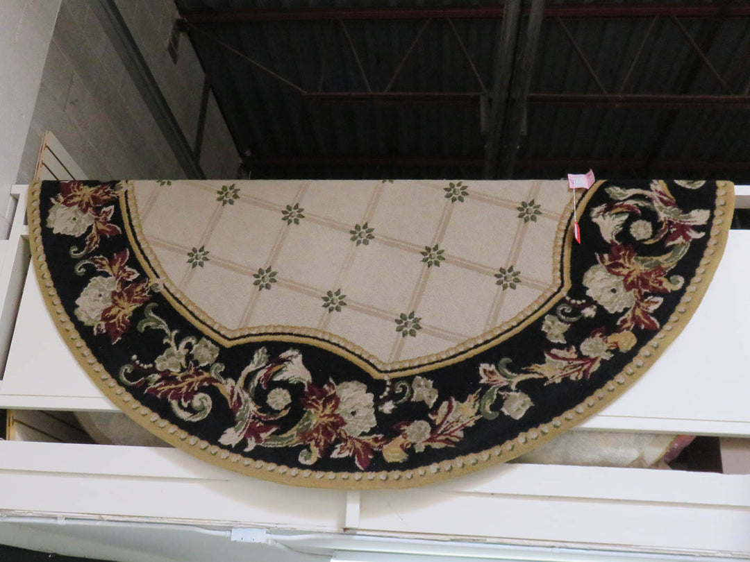 Round Wool Area Rug