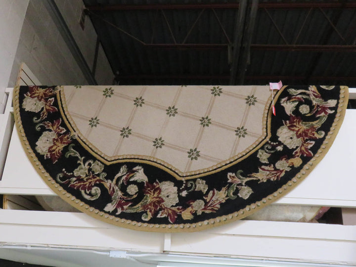 Round Wool Area Rug