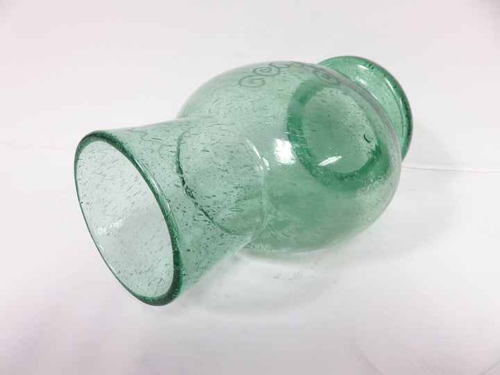 Green Tinted Glass Vase