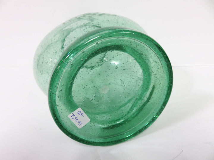 Green Tinted Glass Vase