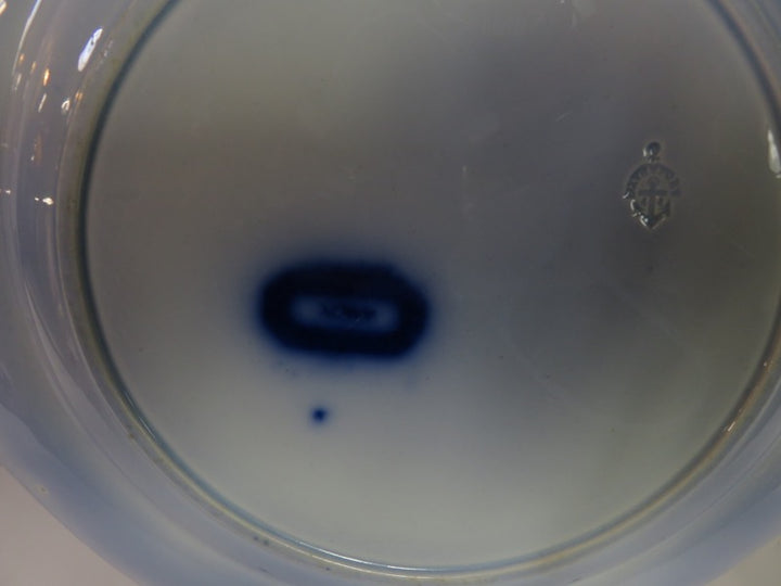Flow Blue Davenport Plate