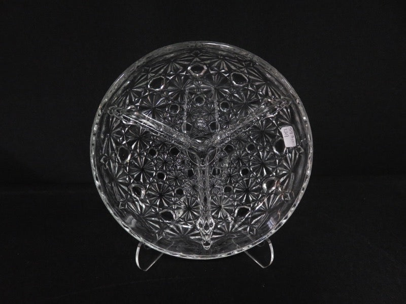 Divided Glass Dish