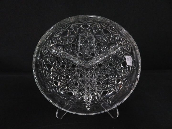 Divided Glass Dish