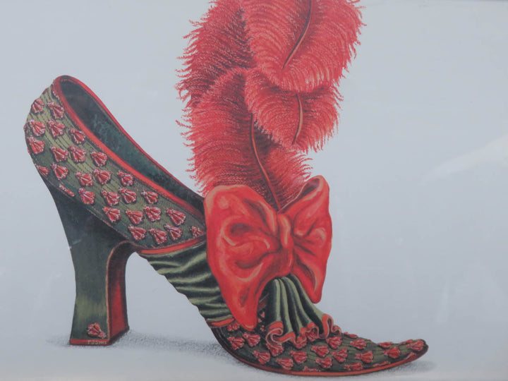 Fiona Saunders Shoe Art Print