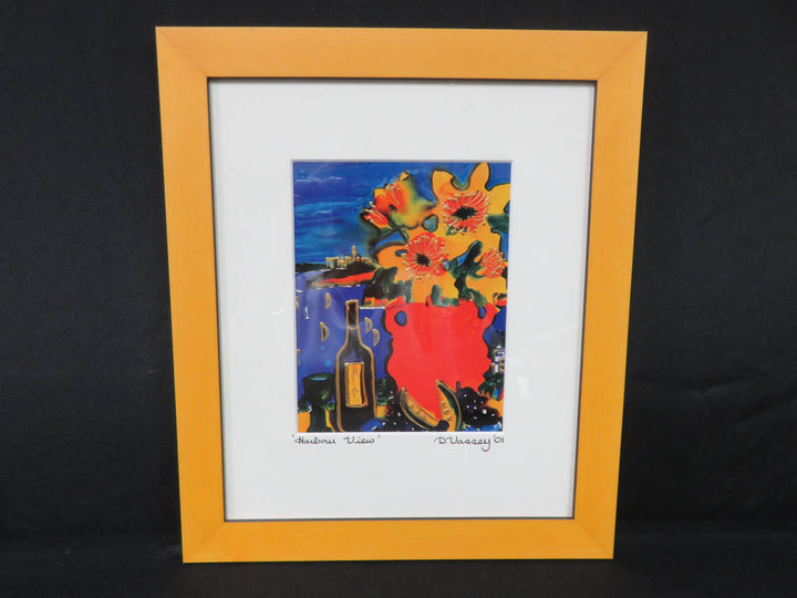 "Harbor View" Enhanced Print by Diane Vassely