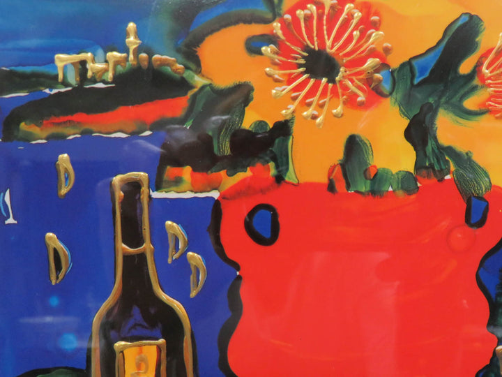 "Harbor View" Enhanced Print by Diane Vassely